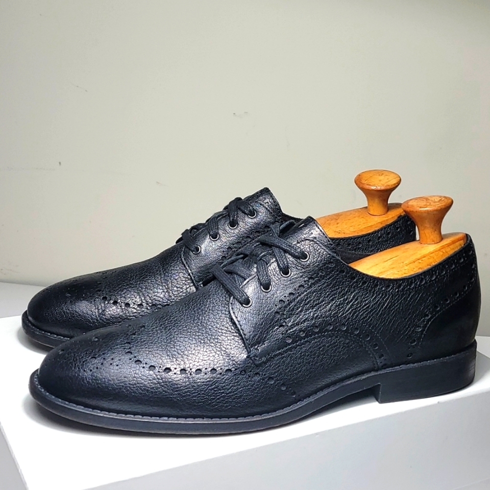 Cole Haan leather oxfords black size 10M